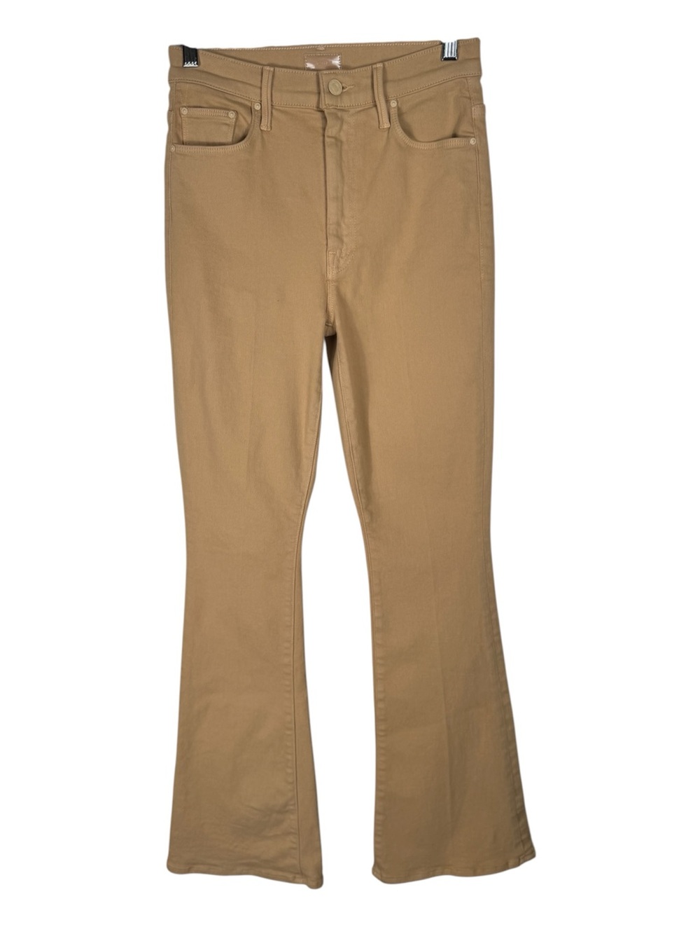MOTHER High Waisted Weekender Skimp in Second Chance (Sand), Size 26 - Picture 4 of 13